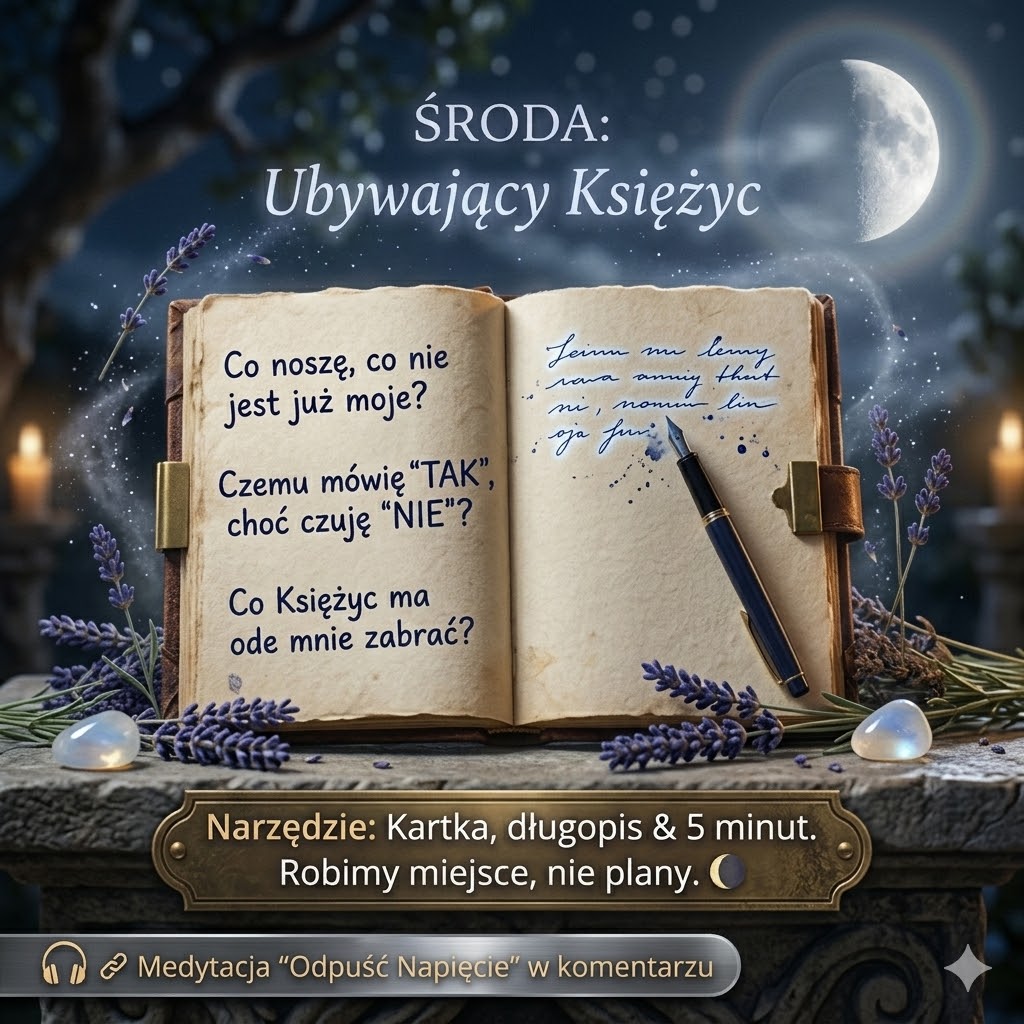 Post Lunaja — Środa: ubywający Księżyc