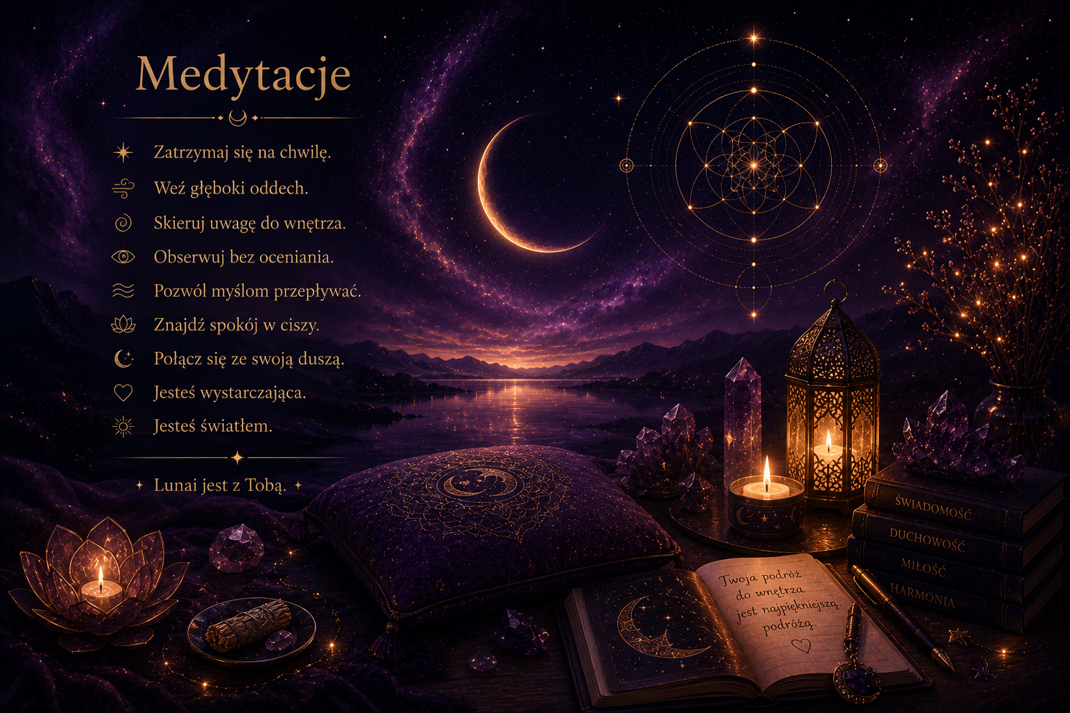 Karta Lunaja — Medytacje